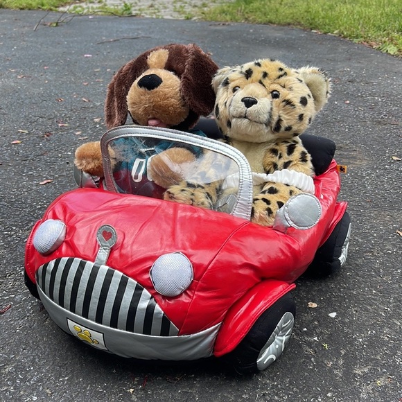 Build-a-Bear 2013 Two Tone Puppy Dog Plush Stuffed Animal 15" Brown Tan BAB boy - Picture 2 of 5